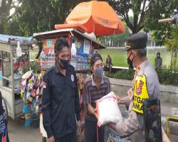 PPKM Darurat Polres Lebak bersama Orma