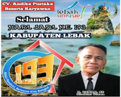 DIRGAHAYU KE193 KABUPATEN LEBAK SEMAKI