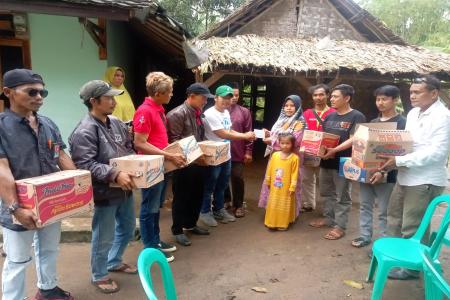 Jurnalis Banten Bersatu JBB Beri Bantu