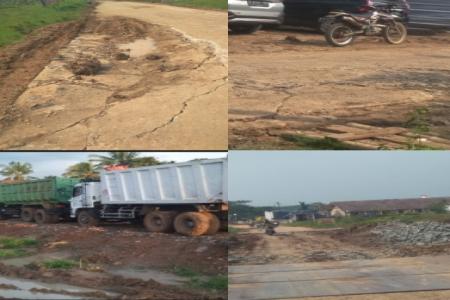 WARGA PROTES KEGIATAN AKTIVITAS TR