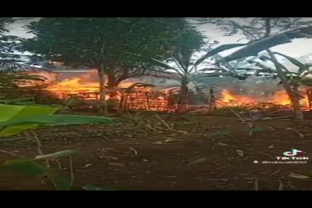 KARNA KELALAIAN RUMAH DI CIPAKU LU