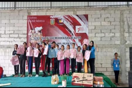 Meriahkan Hut RI Ke78 Pondok Baca Pusp
