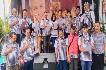 250 Simpatisan dan Relawan  Deklarasik