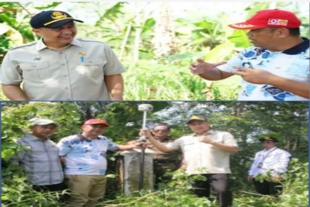 AAN ROSMANA KEPALA KANTOR BPN LEBA