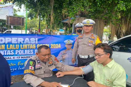 POLRES DEMAK BERSAMA DISHUB GELAR 