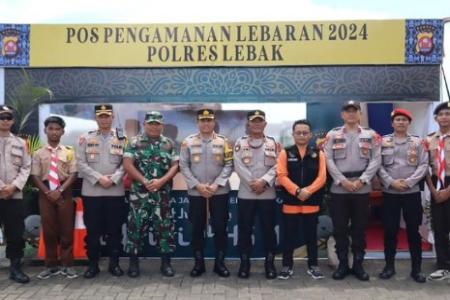 Pastikan Aman Dan Lancar Kapolres Leba