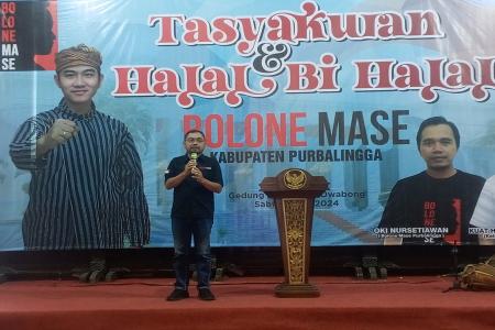 ACARA HALAL BIHALAL DAN TASYAKURAN BOLONE MASE KABUPATEN PURBALINGGA