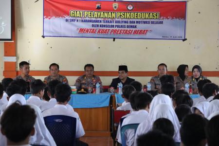 POLRES DEMAK GELAR SOSIALISASI ANT