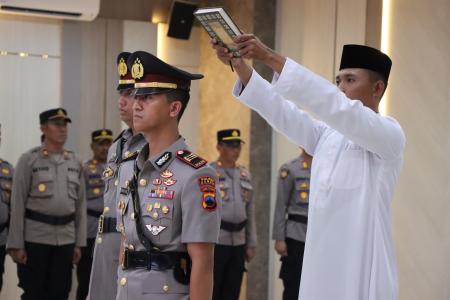 POLRES DEMAK GELAR SERTIJAB KASAT LANT