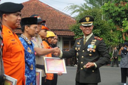 Kodim 0702Purbalingga Terima Piagam Pe