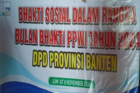 Sambut Milad Ke 17 DPD PPWI Banten Aka