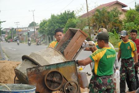 KEBERSAMAAN SATGAS PAMTAS YONARMED