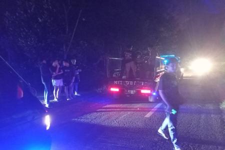 Polsek Talango Sumenep Bubarkan Aksi B