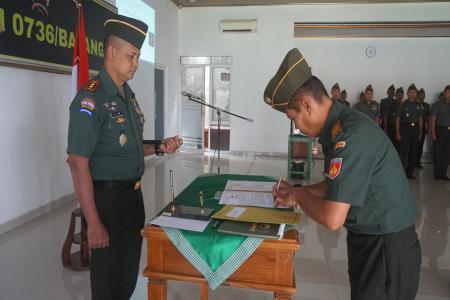 DANDIM BATANG LAKSANAKAN SERTIJAB 