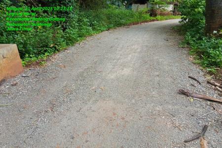 PROYEK PENGASPALAN DI LEGUNG BARAT