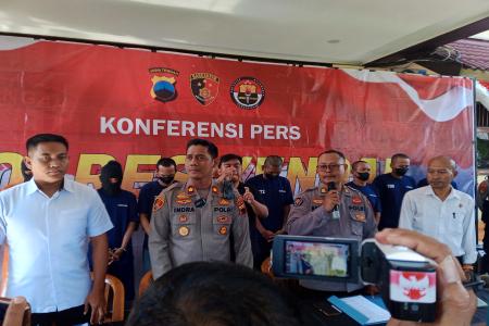 POLISI TANGKAP 7 TERSANGKA PENCURI