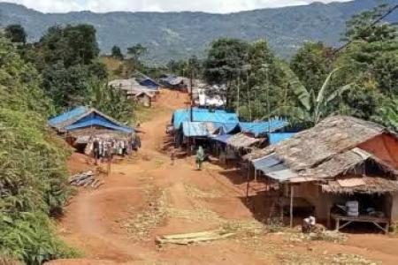 Huntap Korban Bencana Alam di Lebak Ge