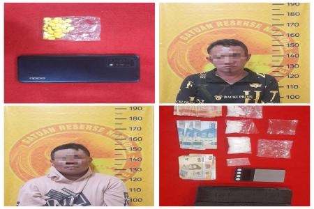 POLRES SUMENEP GULUNG DUA PENGEDAR