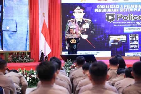 POLRI GELAR SOSIALISASI POLICETUBE