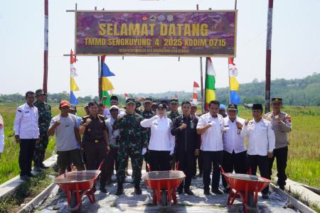 TMMD Sengkuyung IV Kodim 0715Kendal Ba