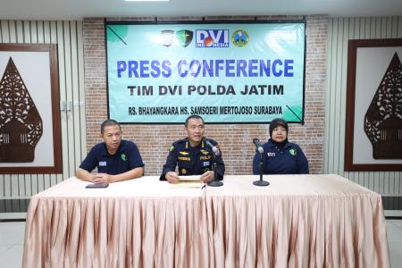 TIM DVI POLDA JATIM BERHASIL IDENT