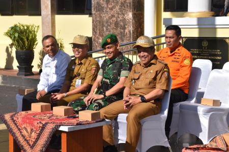 RATUSAN PERSONEL GABUNGAN IKUTI AP